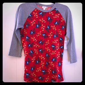 Small LuLaRoe Americana  Randy Tee