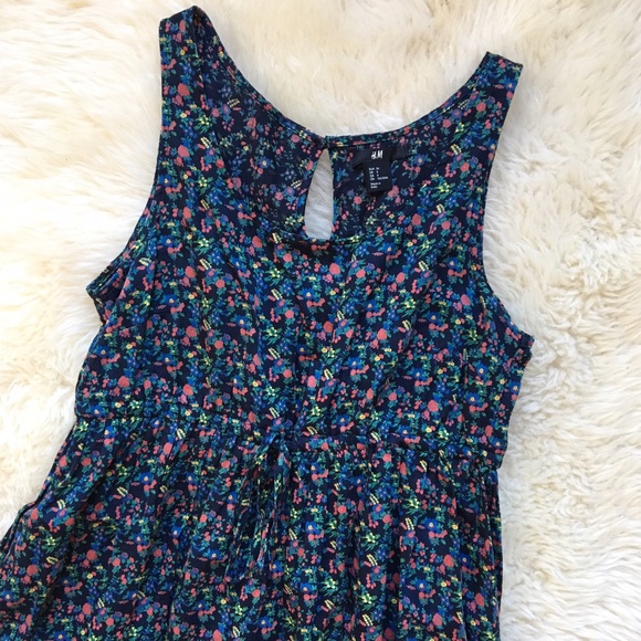 H&M Floral Sleeveless Dress
