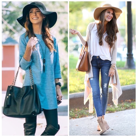 Floppy Wide Brim Hats - Picture 2 of 4