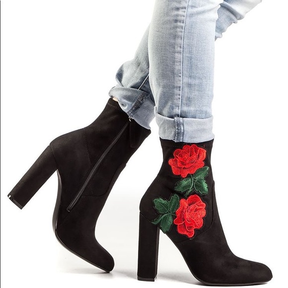 rose booties