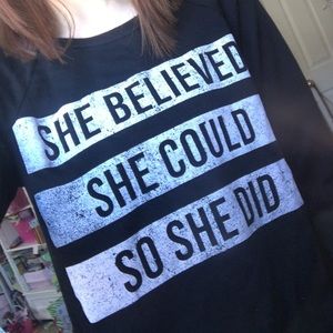 FINAL PRICE💗Graphic black crewneck