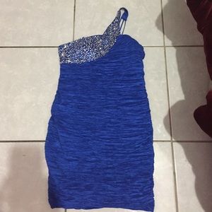 Royal blue evening gown👗