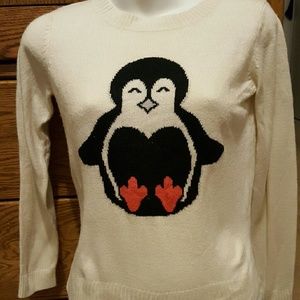 Cherokee size 10/12 Penguin Sweater