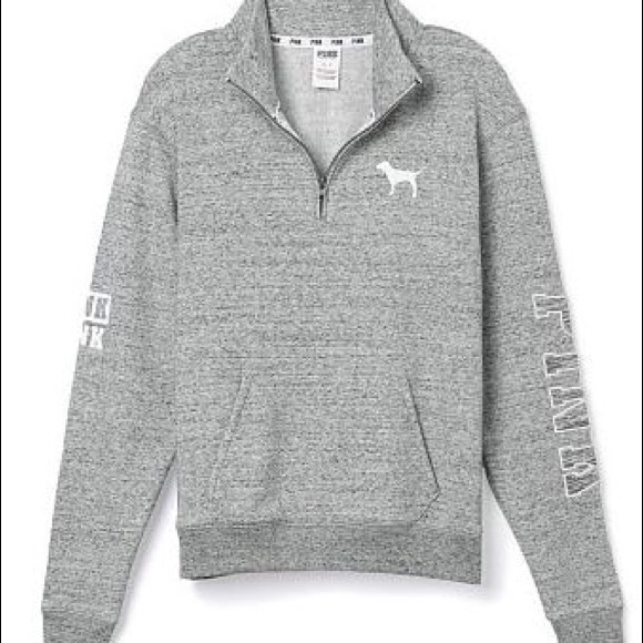 VS PINK Half Zip Sweater