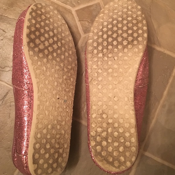 Pink glitter toms - Picture 2 of 3