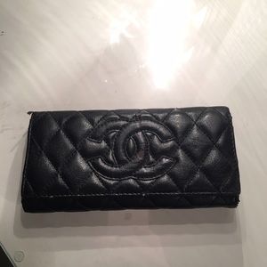 Quilted Chanel wallet