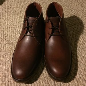 Johnston &a Murphy Brown Leather Chuka