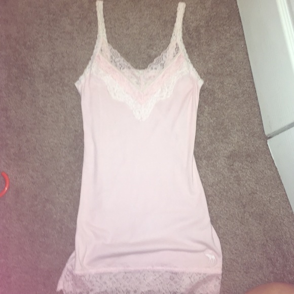 Light pink Abercrombie and Fitch tank top - Picture 1 of 1