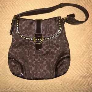 Coach (unsure of authentic) shoulder bag brown