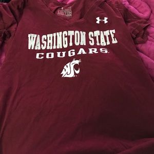 Washington state under armour t shirt
