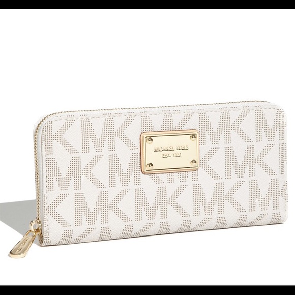MICHAEL Michael Kors 'Jet Set' Zip Around Wallet