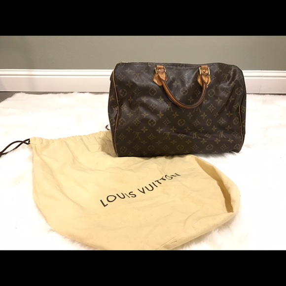 Louis Vuitton Handbags - Louis Vuitton Monogram Speedy 35
