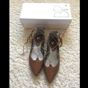 BP. "Katrina" Lace up Flats