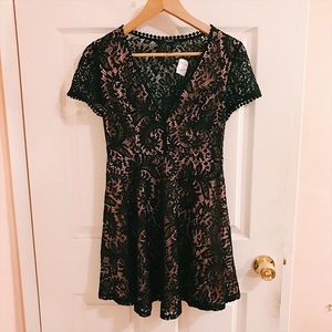 Black Lace Dress