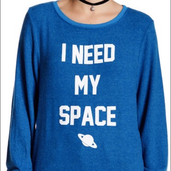 SOLD BNWT Wildfox I Need My Space Pullover - Picture 2 of 2