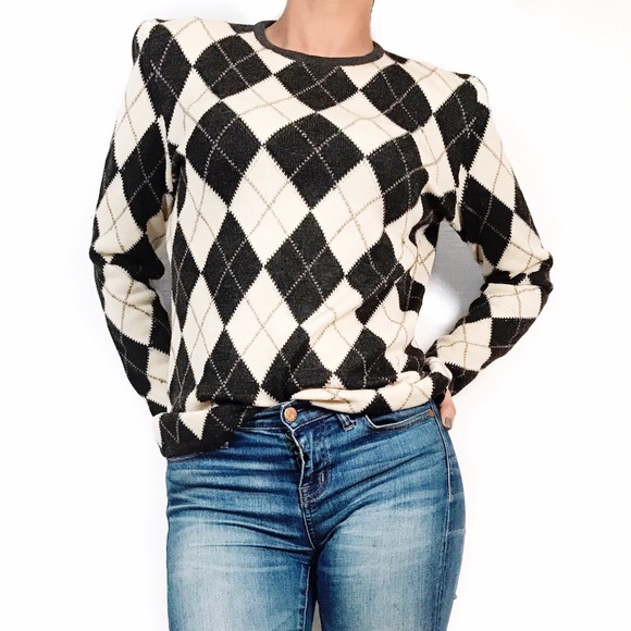 Valentino Sweaters - Vintage Valentino print sweater