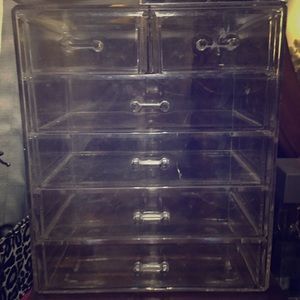 Acrylic Makeup Organizer