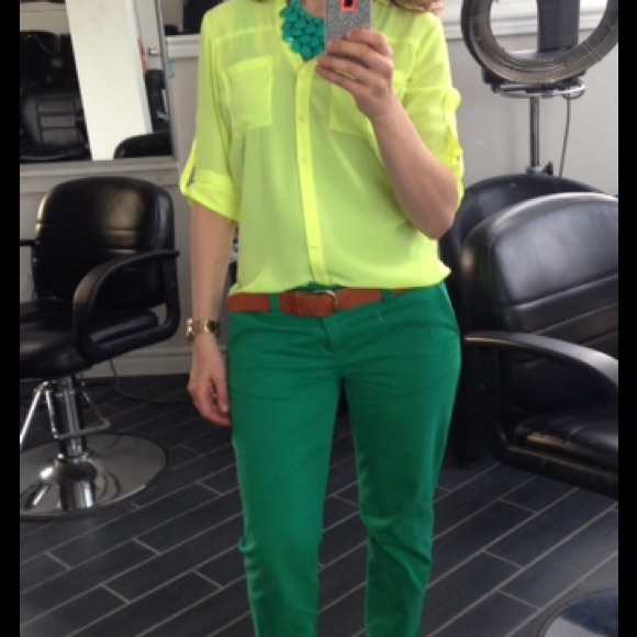 Yellow blouse - Picture 3 of 4