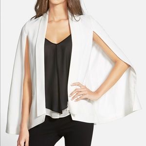 Mural Peach Med Cape Blazer