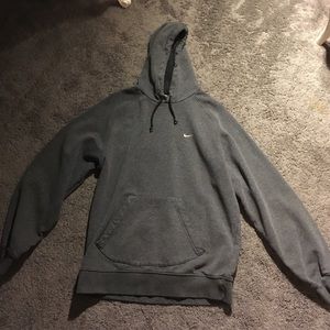 Nike grey hoodie men's size medium