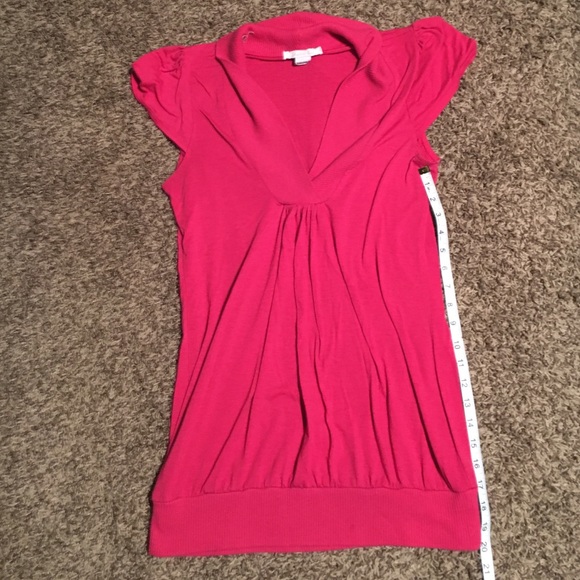 Cute! LONG Charlotte Russe shirt size L