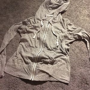 Aeropostale women's grey hoodie size medium