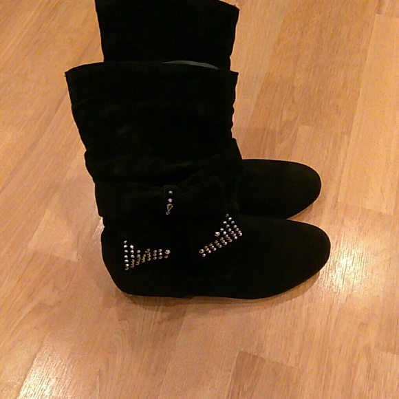 Slouch mid calf winter boots - Picture 2 of 4