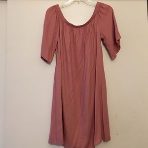 Off the shoulder dress
