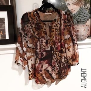 Calvin Klein Print Blouse
