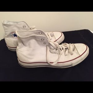Men's white converse