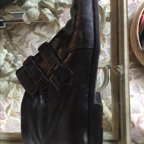 Joan & David - Black Leather Ankle Boots