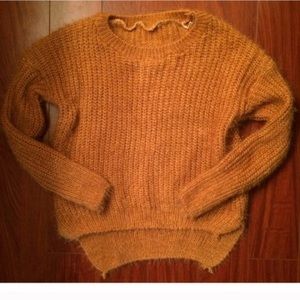 Brandy Melville Yellow Sweater