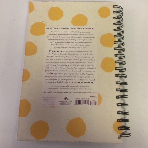 Pregnancy journal.  Never used.  Good condition. - Picture 2 of 3
