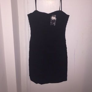 Bodycon tube dress.