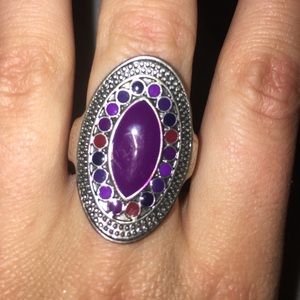 💜hip stylish ring