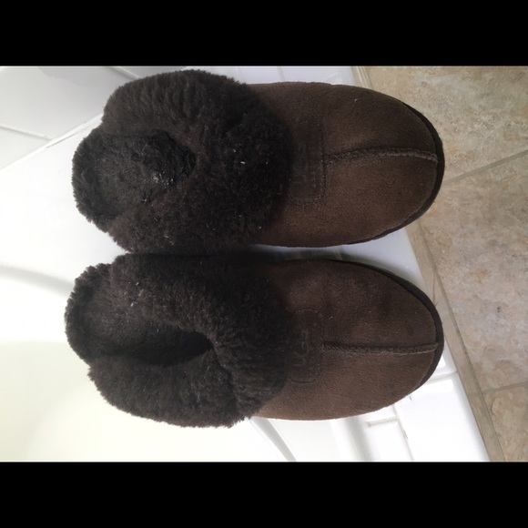 UGG chocolate slippers