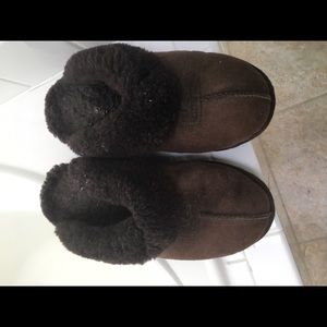 UGG chocolate slippers