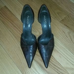 Aldo brown pumps. Like new