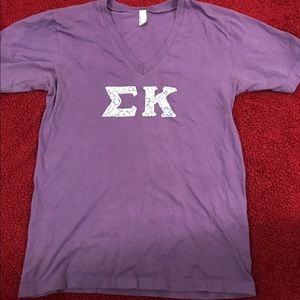 purple sigma kappa tee