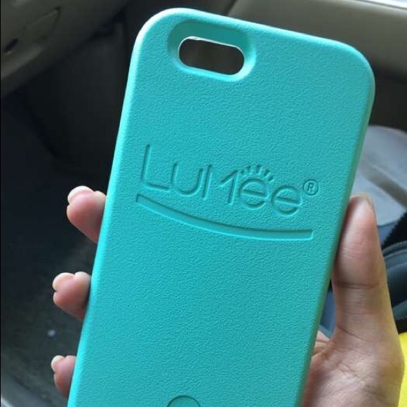 iPhone 6s Plus case lumee teal mint