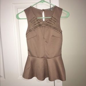 Peplum top