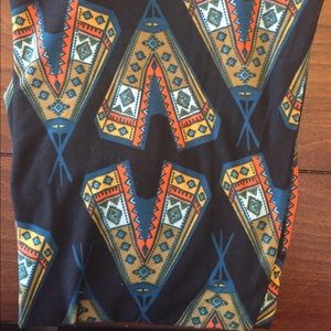 OS Teepee leggings lularoe NWT