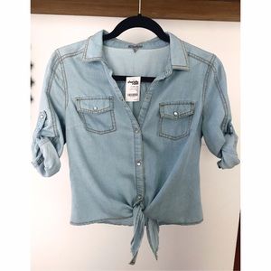 Denim Button Up
