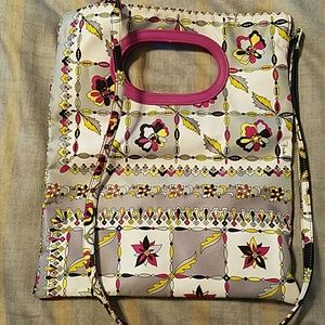 Emilio Pucci fold over clutch