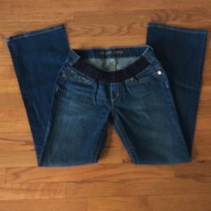 Flare maternity jeans