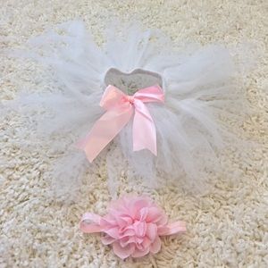 Baby Tulle Tutu + Headband Set