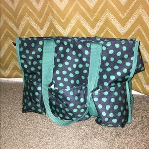 Thirtyone zip top utility tote NWOT