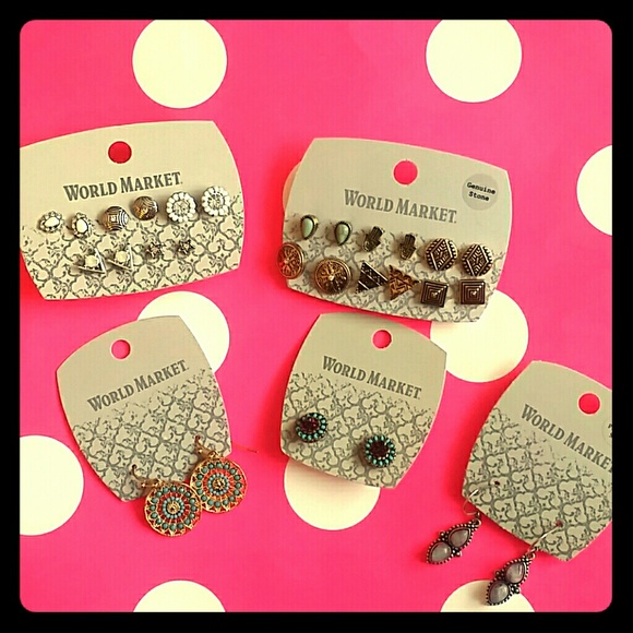 ⭐ 15 pairs of earrings, all NEW!⭐