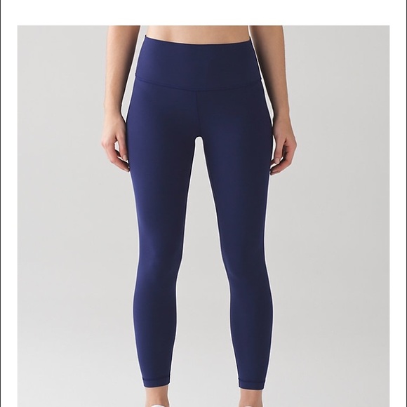 lululemon athletica Pants - Nwt hero blue Lululemon align II pant