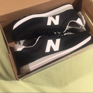 Black & White New Balance Sneakers
